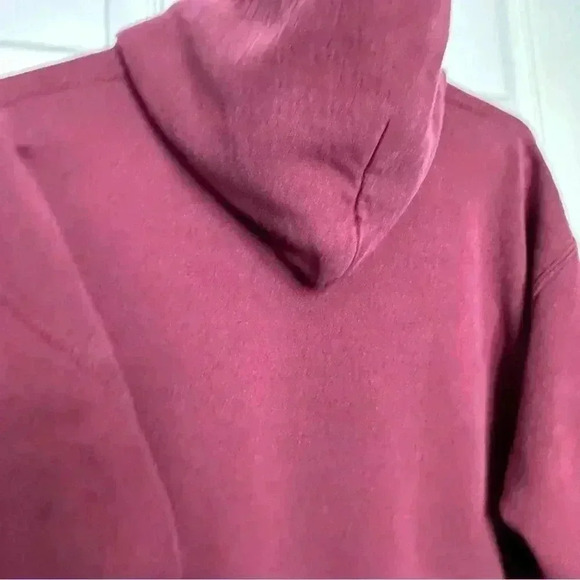 Gildan Hockey Mom Hoodie Burgundy Size Medium - Picture 9 of 16